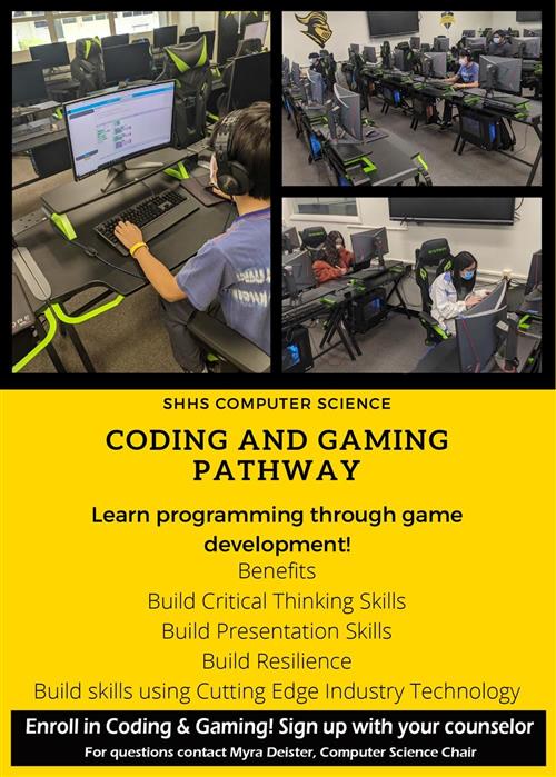 Coding & Gaming Flyer 